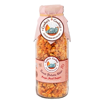 Cookas Cookies Topping & Tillskott Till Hundens Foder Sweet Potato Bites